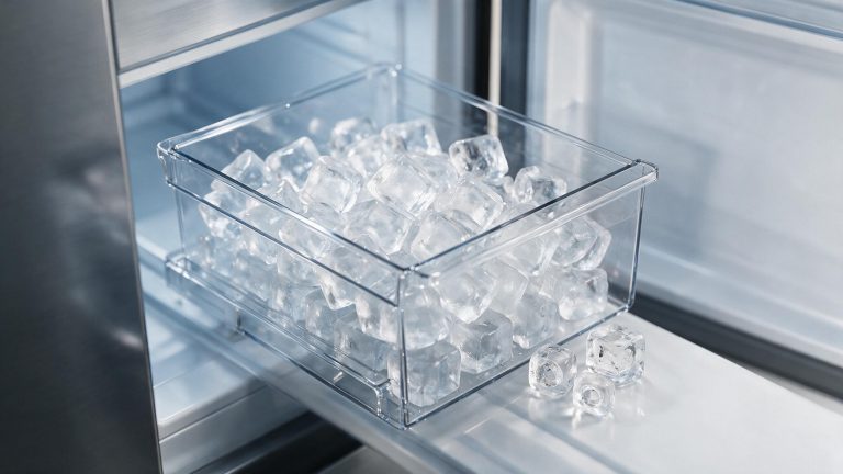 KitchenAid Ice Maker Producing Small or Hollow Cubes: A Water-Flow Clue